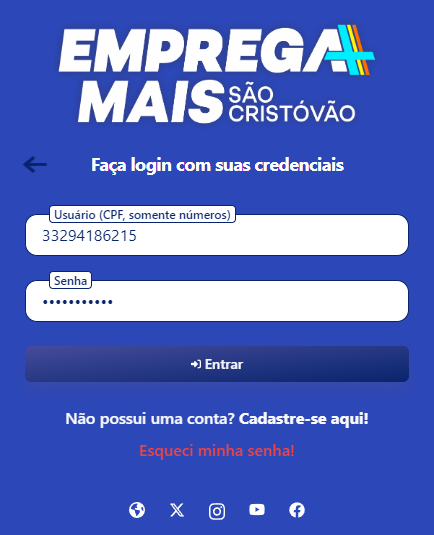 Aviso de verificação pendente